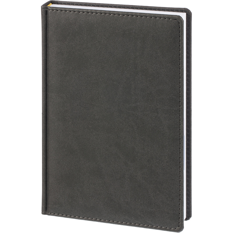 Изображение товара Ежедневник датированный на 2026 год Attache Сиам искусственная кожа А5 180 листов серый