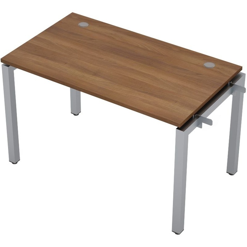 Изображение товара Элемент Avance 6МБН.5178 для офисной мебели, шамони тёмный/алюминий матовый, 1200х700х750 мм