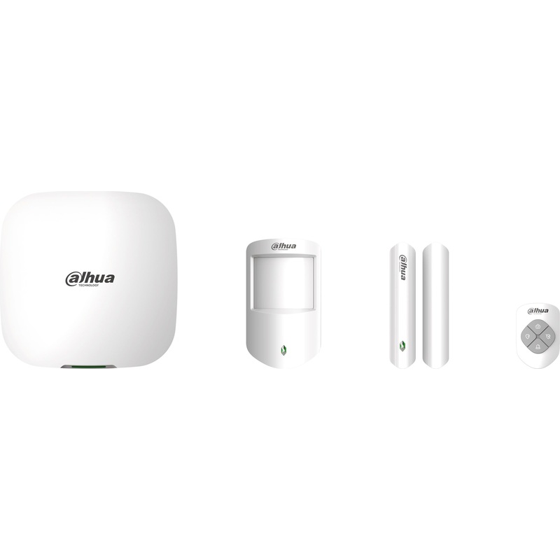 Изображение товара Комплект охранной сигнализации Dahua DHI-ART-ARC3000H-03-GW2 (868) с датчиками движения и открытия