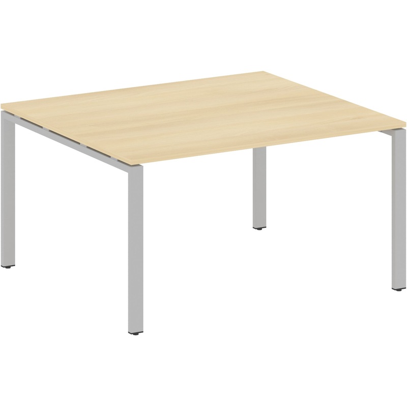 Изображение товара Стол для переговоров Metal System Style БП.ПРГ-1.3 академия лорка/серый 1400x1235x750 мм