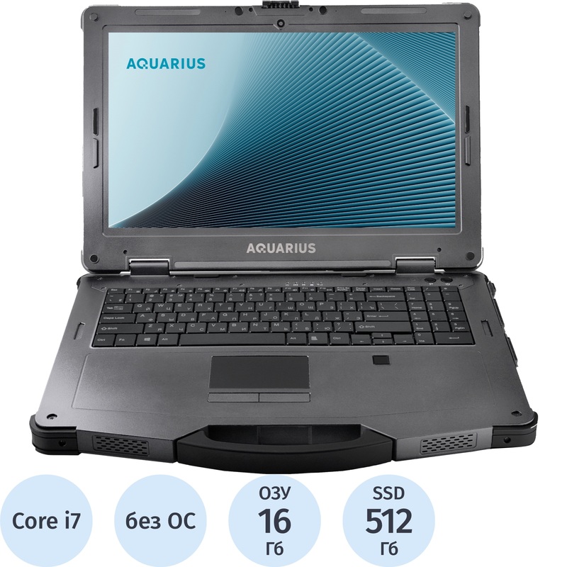 Изображение товара AQbook Cmp NS715R ноутбук 15.6 16 ГБ 512 ГБ SSD без ОС серый