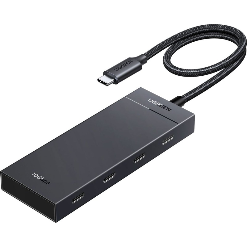 Изображение товара Разветвитель USB Type-C 5 портов Ugreen CM806 активный черный