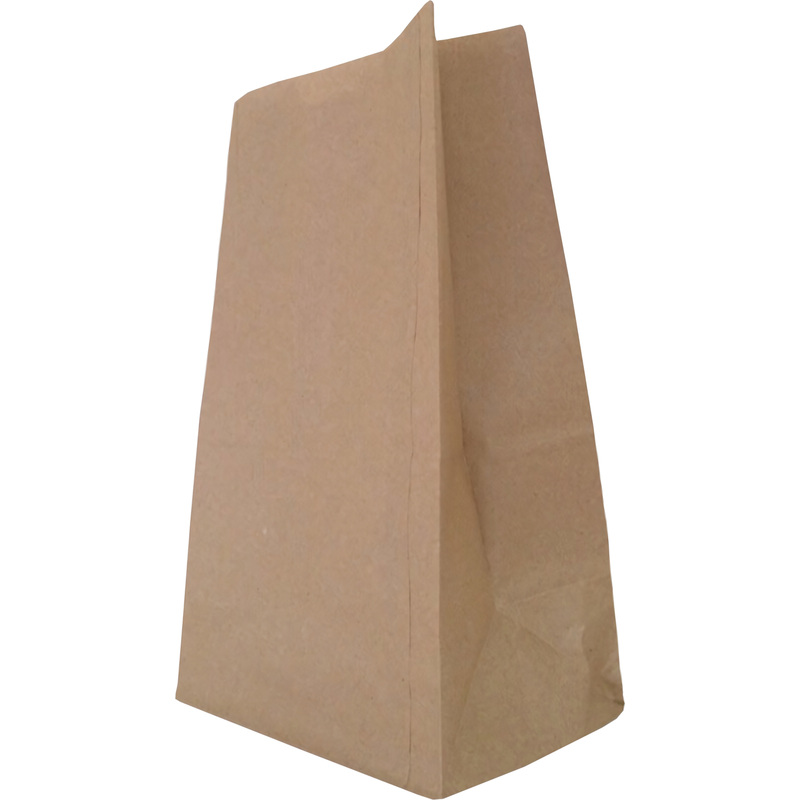 Изображение товара Бумажный крафт пакет 220х120х290 мм био для общественного питания