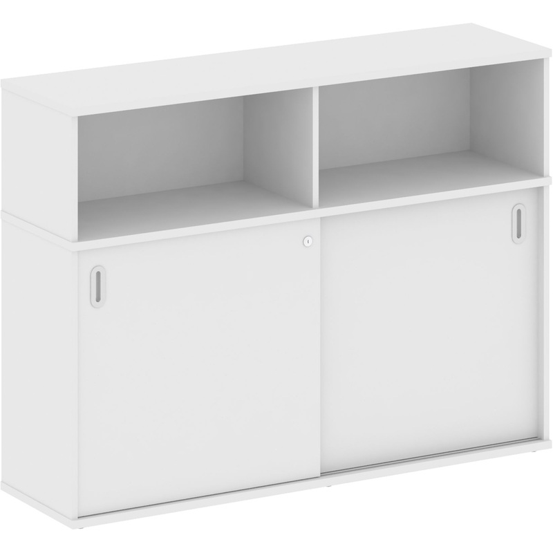 Изображение товара Металлический шкаф-купе Б.ШК-2 Т белый 1475x410x1098 мм