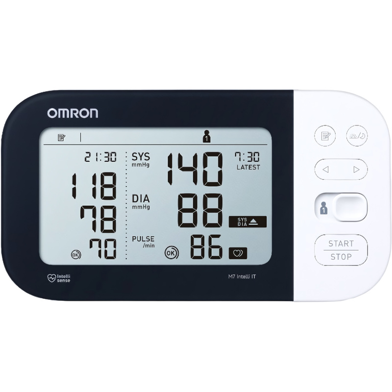 Изображение товара Автоматический тонометр OMRON M7 Intelli IT с Bluetooth и адаптером