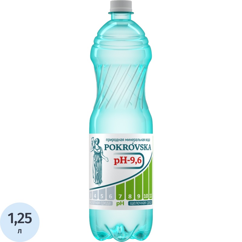 Изображение товара Вода минеральная Pokrovska столовая негазированная 1.25 л
