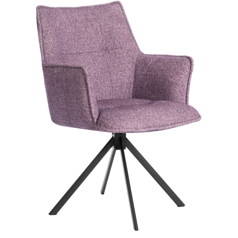 Изображение товара Обеденное кресло TetChair Lutz какао из велюра для дома и офиса