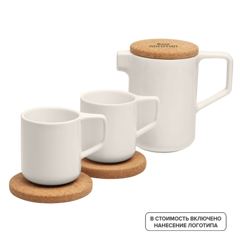 Изображение товара Чайный набор Riposo на 2 персон с гравировкой