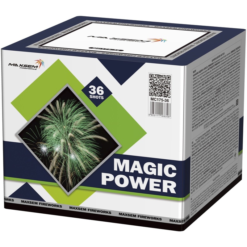 Изображение товара Батарея салютов Maxsem Magic Power 36 залпов 1.75 дюйма эффектное шоу