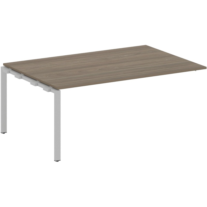 Изображение товара Стол переговоров Metal System Style БП.ППРГ-5 1800x1235x750 мм серый Вяз благородный