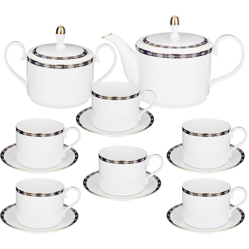 Изображение товара Сервиз чайный Lefard Glamour на 6 персон фарфор (14 предметов)