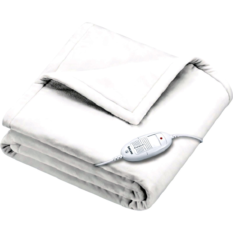 Изображение товара Электроодеяло Beurer HD 75 Cosy White флис 180x130 см