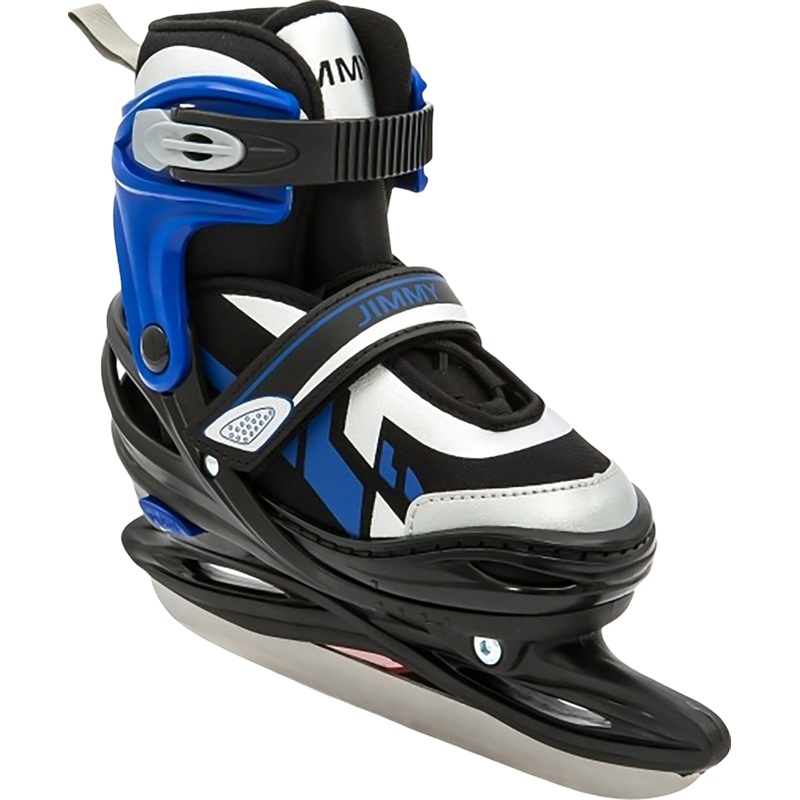 Изображение товара Детские раздвижные ледовые коньки Calambus Jimmy Ice 30-33 чёрно-синие