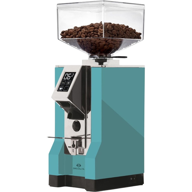 Изображение товара Кофемолка Eureka Specialita 55 16CR Бирюзовая — точный помол до 3.5 г/с