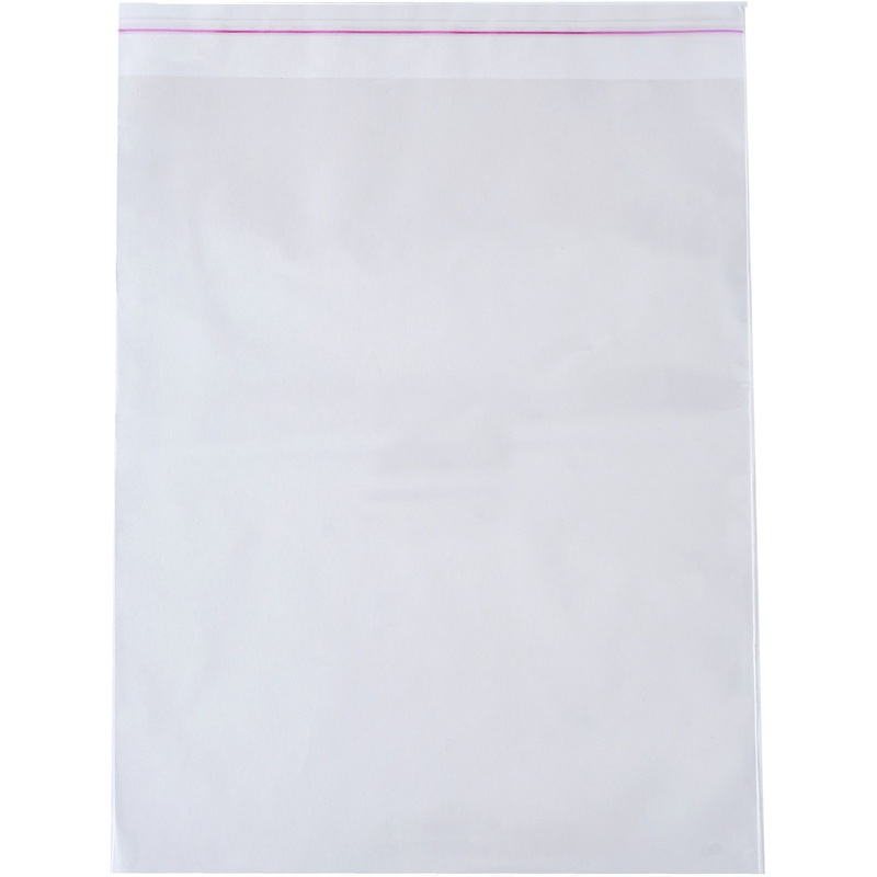 Изображение товара Пакеты БОПП 30x40+4 см прозрачные соскотч-клапаном 100 штук