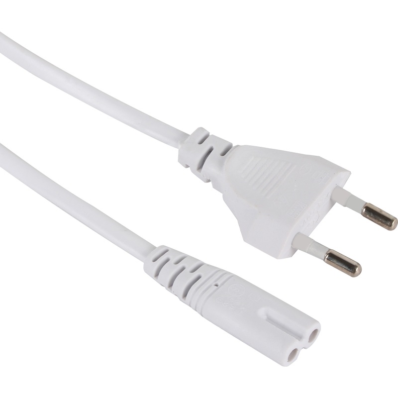 Изображение товара Кабель iOpen CEE 7/16 IEC-320-C7 3 метра для питания электроники