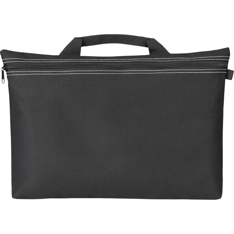 Изображение товара Oasis Orlando сумка для документов черная полиэстер A4 39x27x3.5 см
