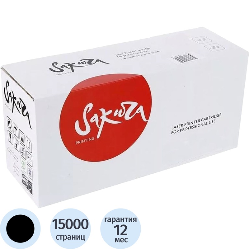 Изображение товара Черный лазерный картридж Sakura TK-6115 для Kyocera 15000 страниц совместимый