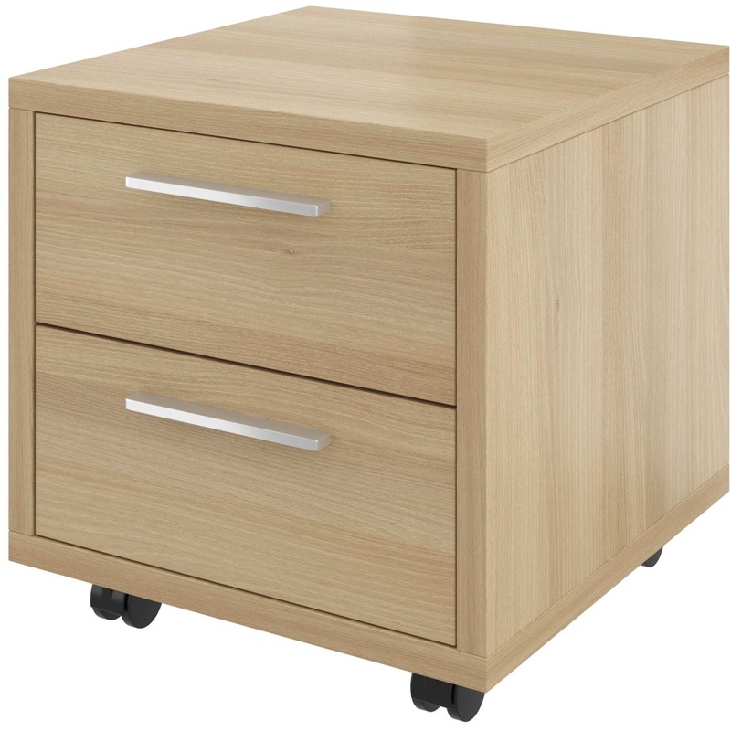 Изображение товара Тумба подкатная Дублин 2 ящика акция лорка 450х450х456 мм