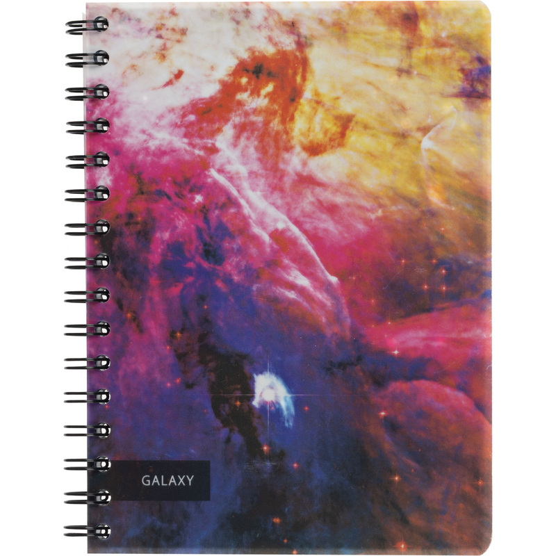 Изображение товара Бизнес-тетрадь Attache Selection Space Galaxy А5 120 листов спираль в ассортименте