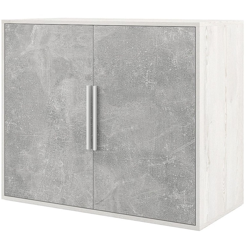 Изображение товара Греденция B-tone из ЛДСП сосна/светлый бетон 935х450х780 мм для прихожей