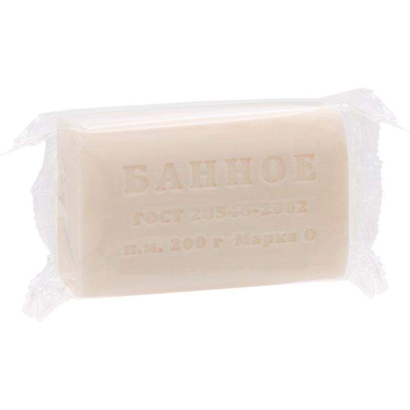 Изображение товара Мыло туалетное КМЗ Банное 200 г