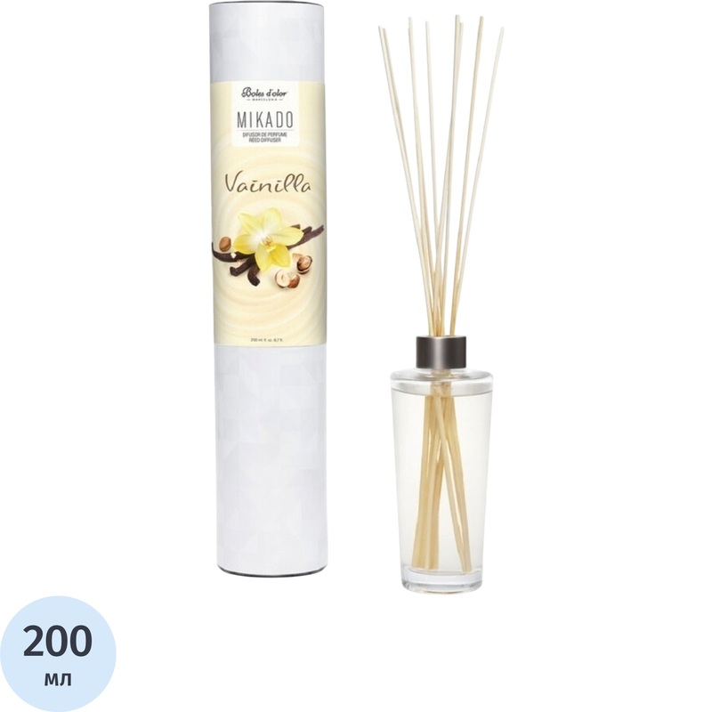 Изображение товара Аромадиффузор Boles D'olor Vainilla 200 мл для ароматизации помещения