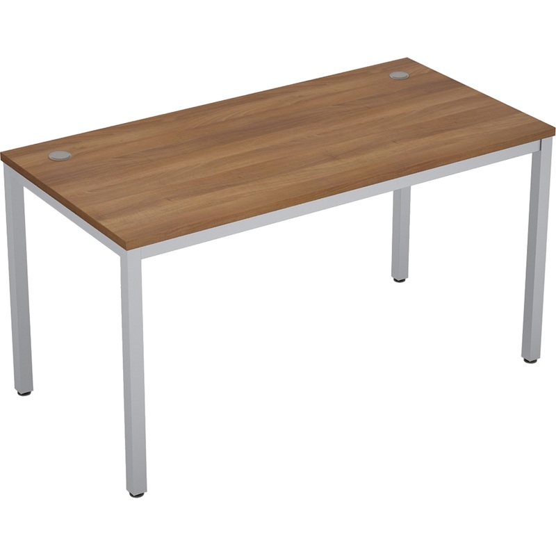 Изображение товара Стол прямой Avance 6М.069 шамони тёмный/алюминий матовый