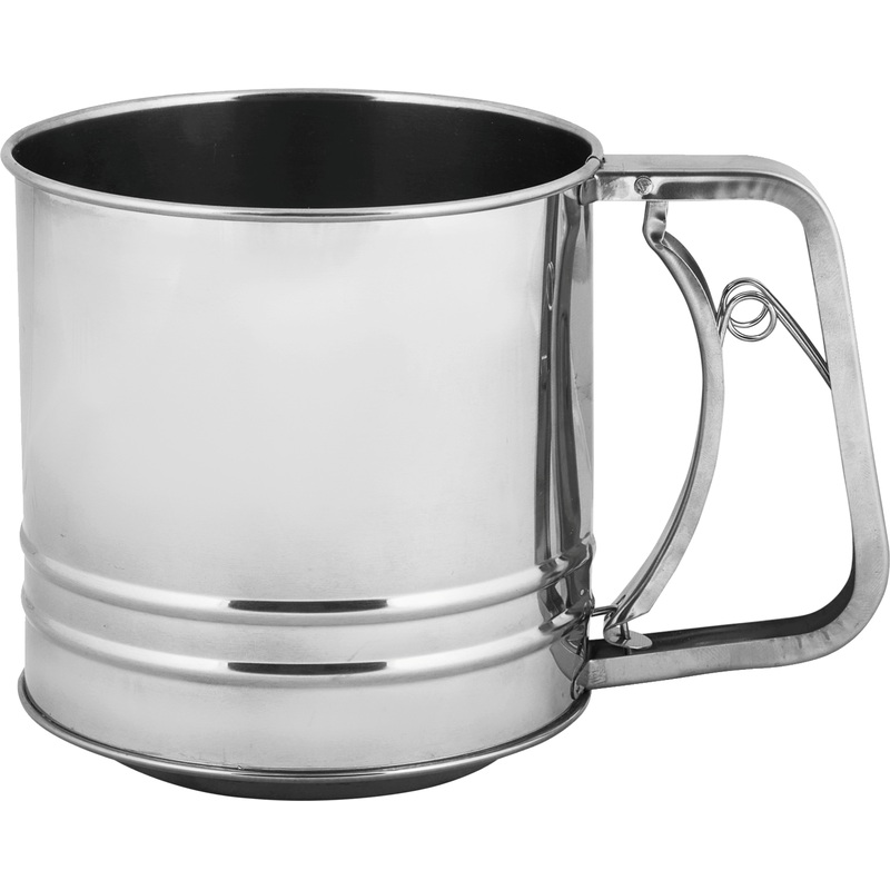 Изображение товара Сито из нержавеющей стали диаметр 10 см для просеивания круп и муки RGS-Z4471-S