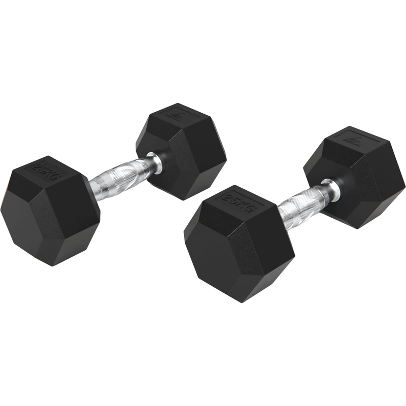 Изображение товара Набор гантелей DFC DB001-25 по 25 кг для тренировок