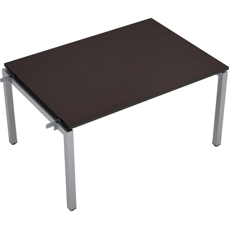 Изображение товара Элемент стола для переговоров Avance 6МПН 503 венге алюминий матовый 1400х1000х750 мм