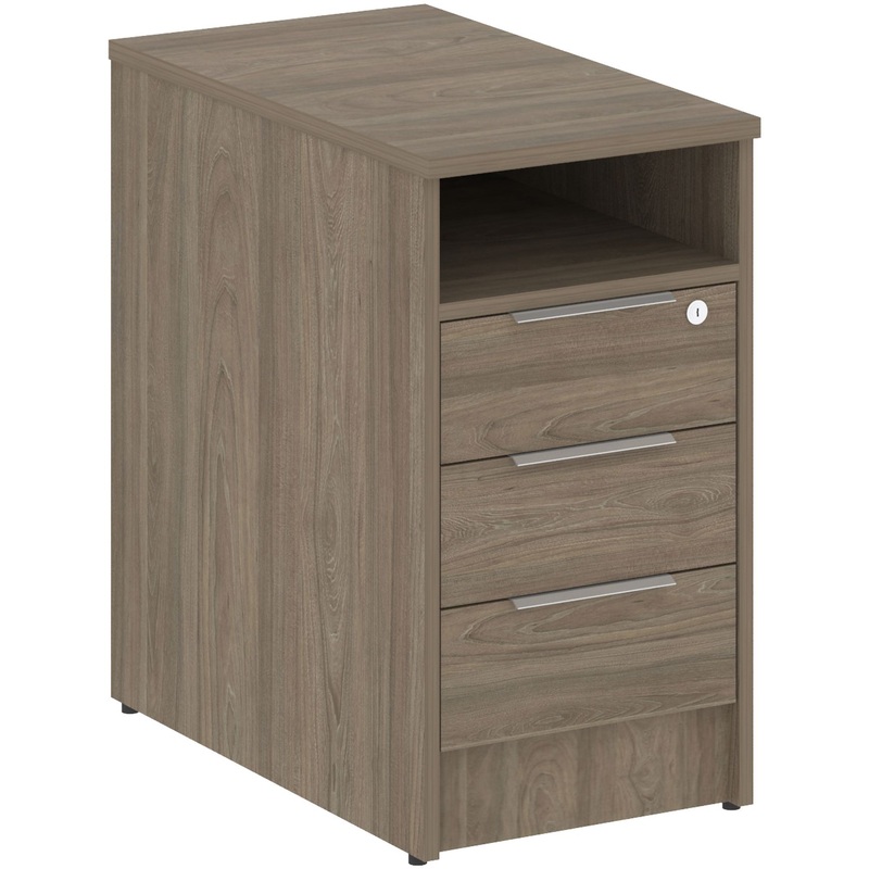 Изображение товара Тумба приставная Metal System Style Б.ТП-1 цвет вяз благородный