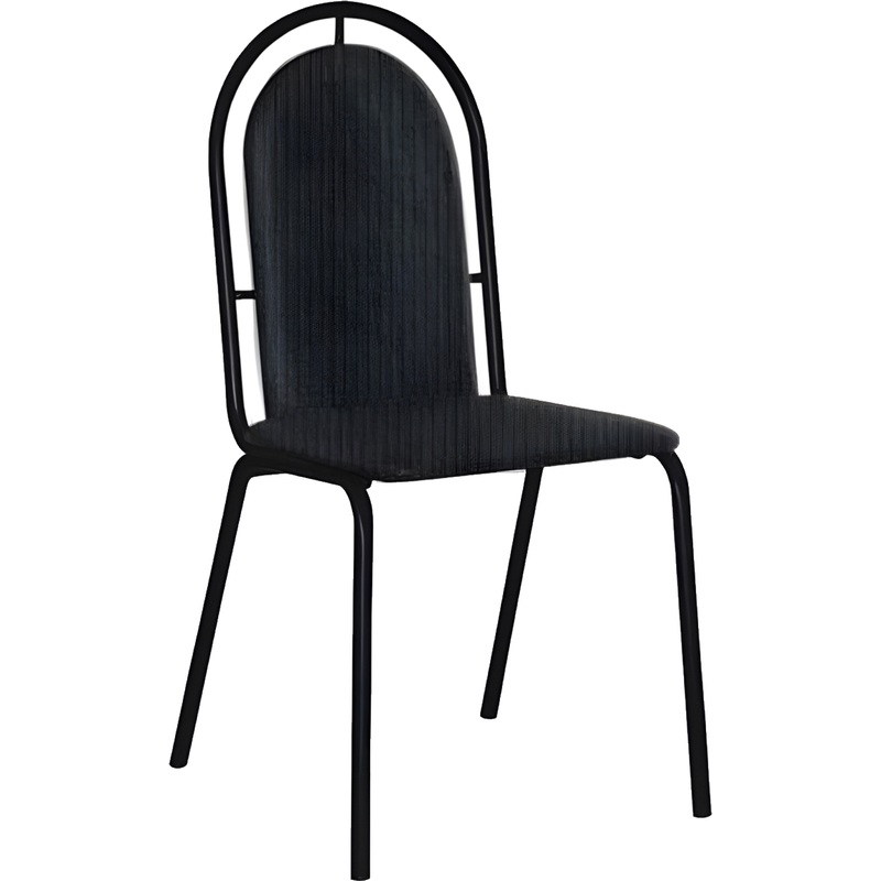 Изображение товара Стул офисный Селена СМ-7/23 черный (ткань, металл черный)