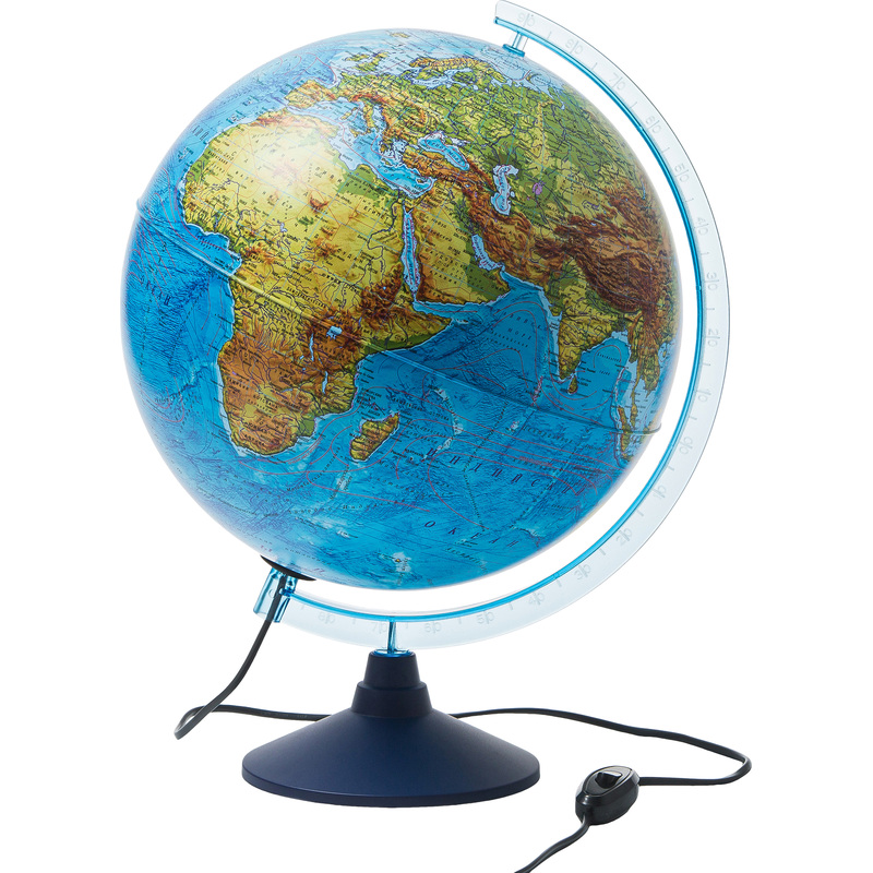 Изображение товара Глобус Globen физико-политический 32 см интерактивный с подсветкой