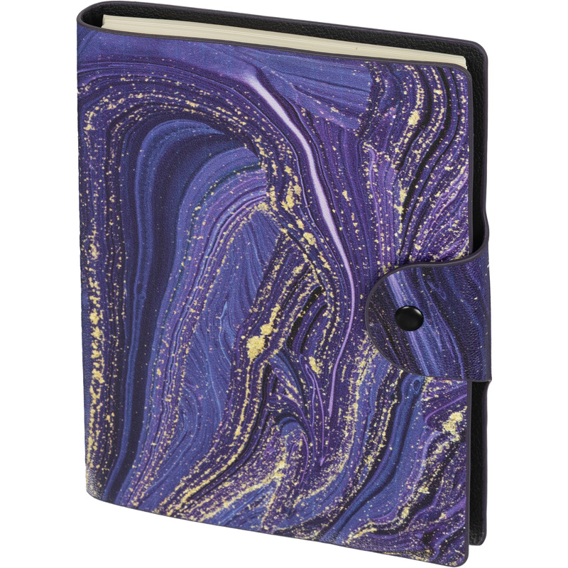 Изображение товара Ежедневник недатированный Attache Selection Fluid из искусственной кожи А5 96 листов фиолетовый