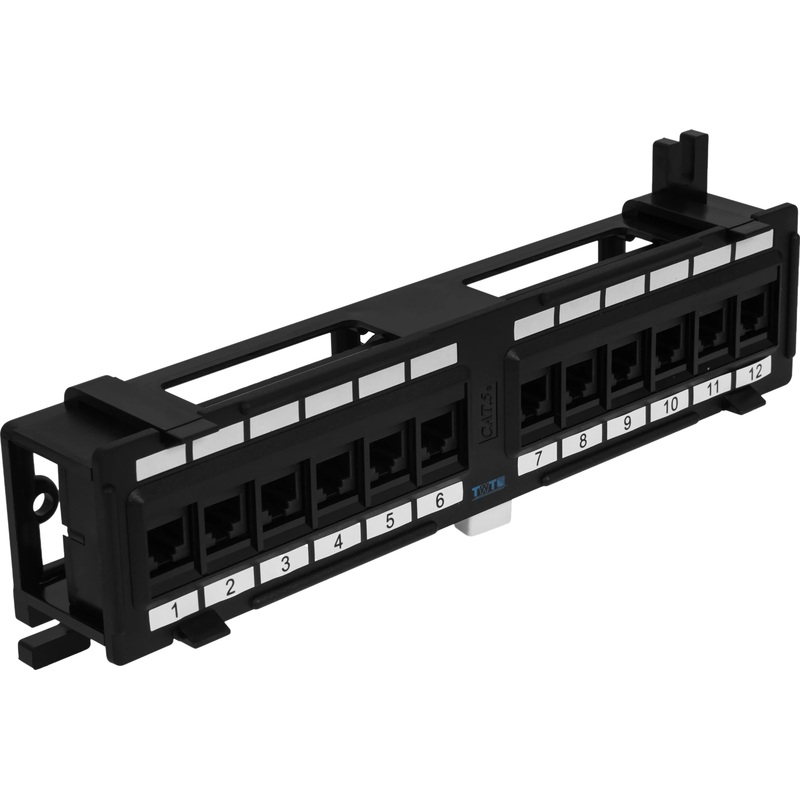 Изображение товара Патч-панель TWT TWT-PP12UTP-H для организации сети