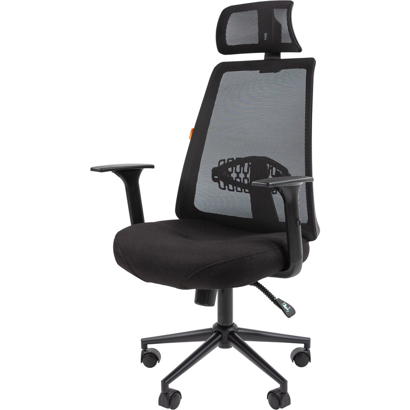 Изображение товара Кресло руководителя Chairman 535 Black эргономичное с сеткой и механизмом Synchro