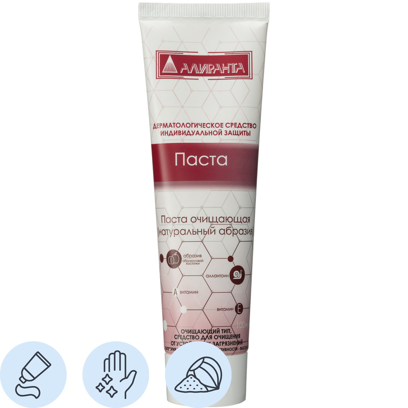 Изображение товара Паста Алиранта очищающая с натуральным абразивом 100 мл (20001)