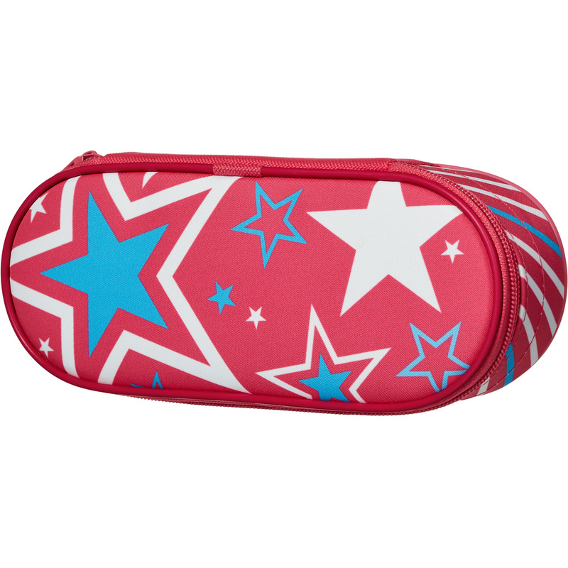 Изображение товара Пенал-косметичка односекционный Комус Класс Звезды розовый