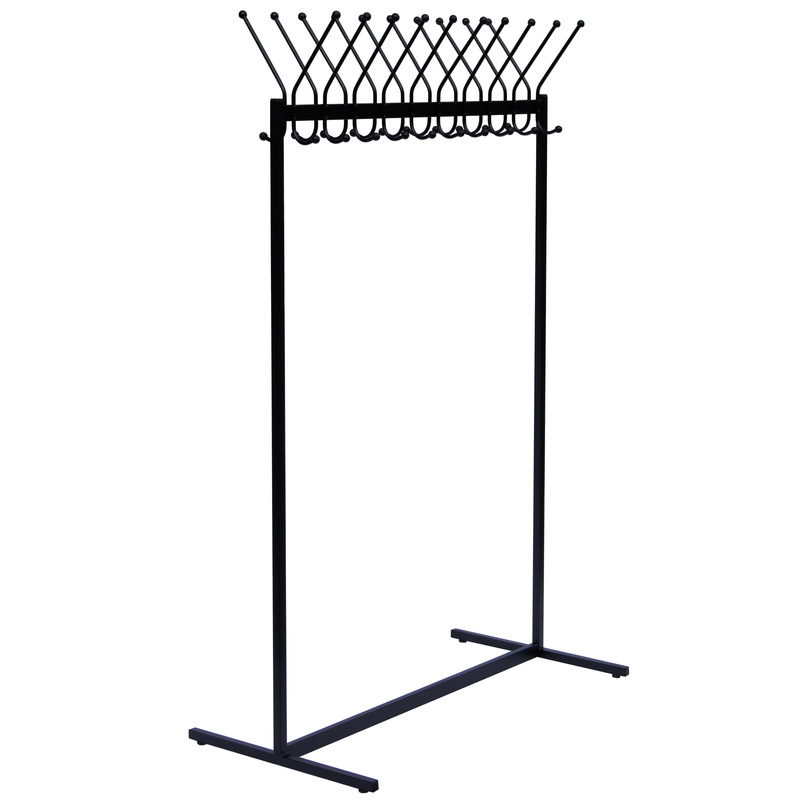 Изображение товара Вешалка гардеробная КР-12Л на 20 персон черная