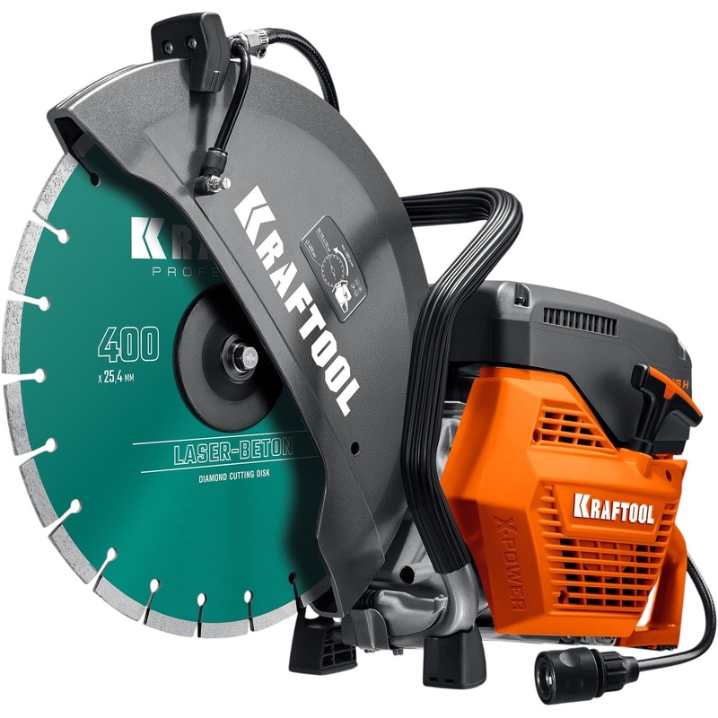 Изображение товара Профессиональный бензорез Kraftool 400 мм для бетона и камня с системой Easy Start