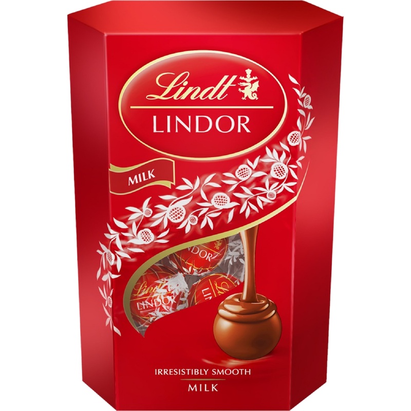 Изображение товара Шоколадные конфеты Lindor Milk 200 г с молочной начинкой