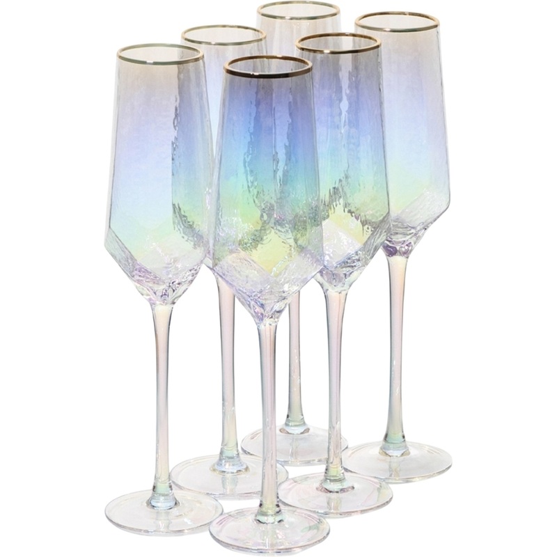 Изображение товара Набор бокалов для шампанского Magistro Дарио 180 мл (6 штук в упаковке, 6784489)