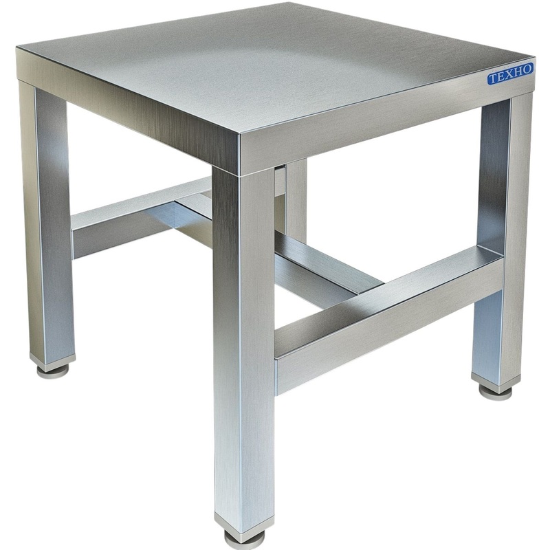Изображение товара Производственный стол из нержавеющей стали Техно-ТТ СПС-122/404 400х400 мм