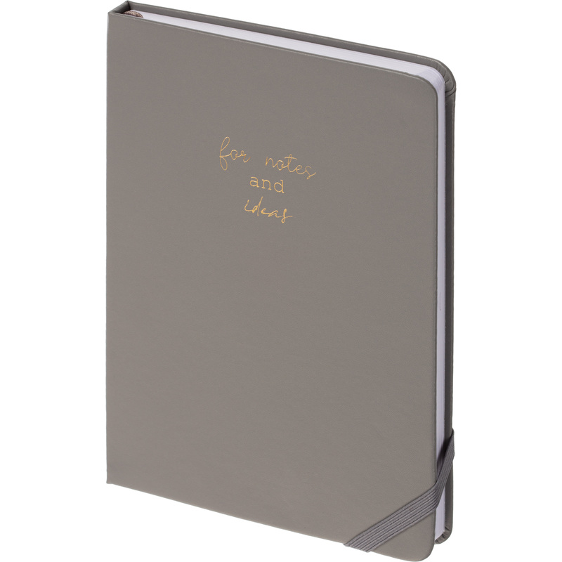 Изображение товара Ежедневник недатированный Attache А5 искусственная кожа 136 листов серый