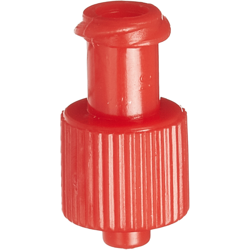 Изображение товара Заглушки для системы переливания Polymed разъем Луер Лок красные 300 штук