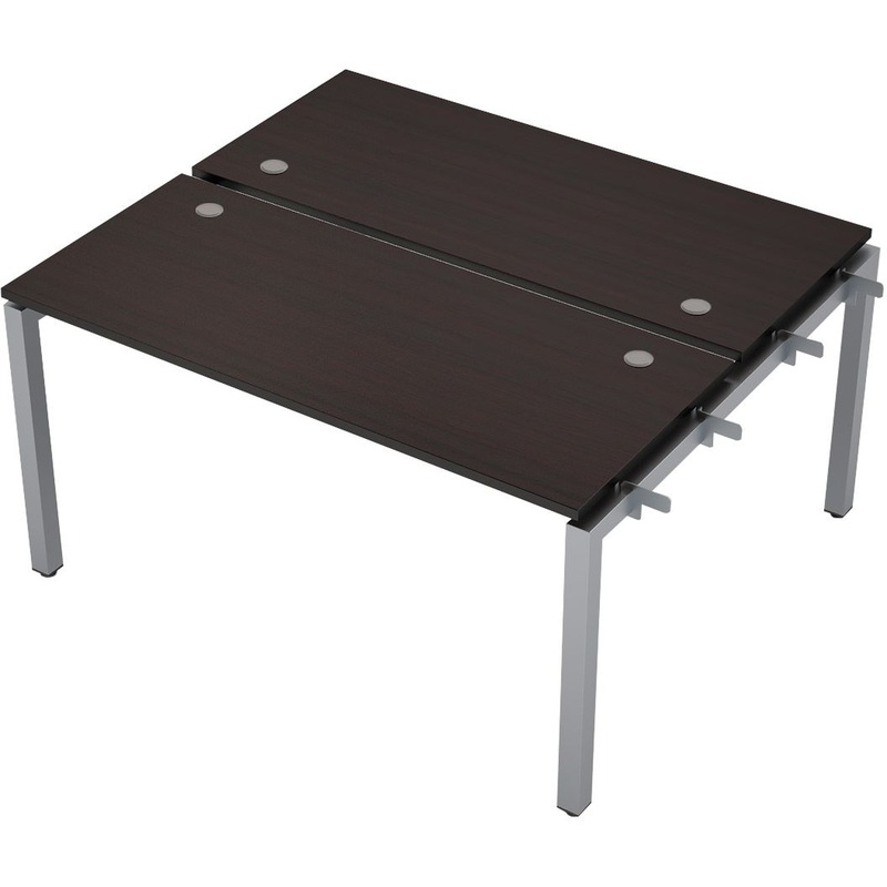 Изображение товара Рабочая станция Avance 6МБН.5269 двухместная венге/алюминий
