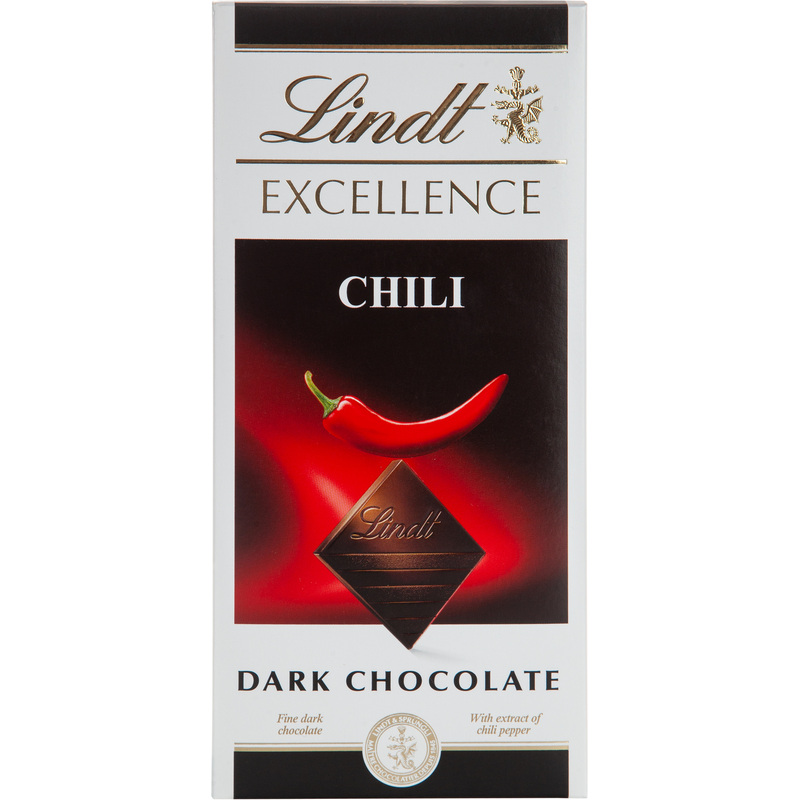 Изображение товара Шоколад Lindt темный с перцем чили 100 г