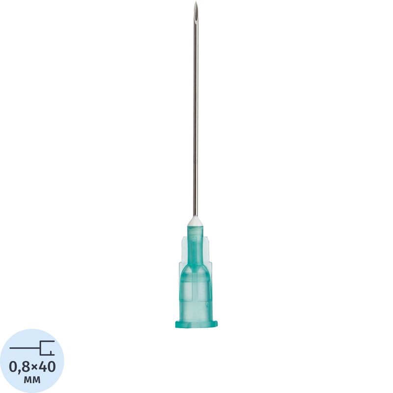 Изображение товара Игла инъекционная Paramed Luer 21G 100 штук в упаковке