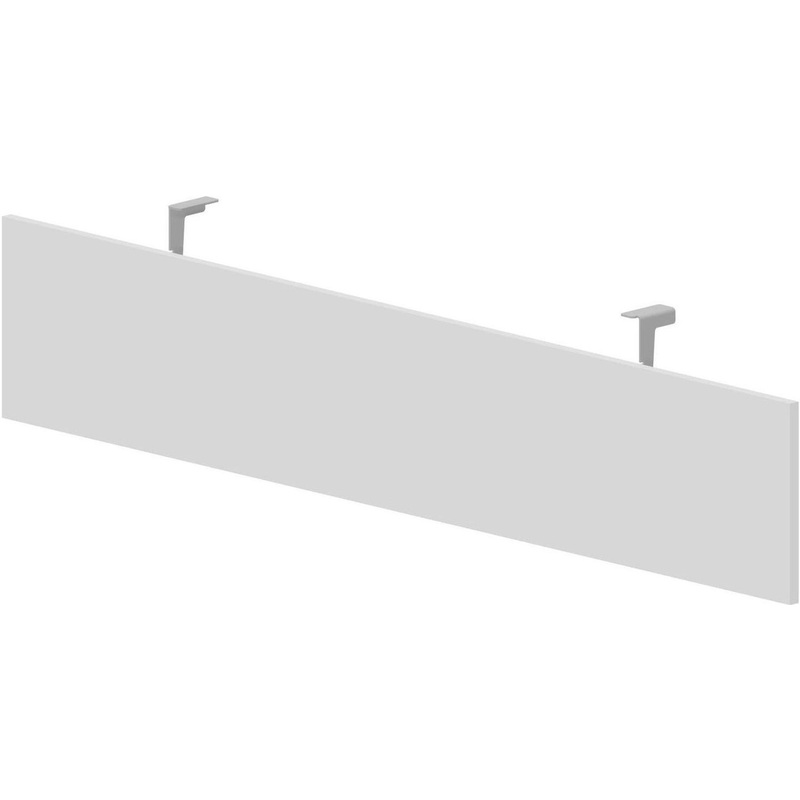 Изображение товара Лицевая панель Artwood OCVDFBLAL для стола (белый/алюминий, 1600х18х300 мм)